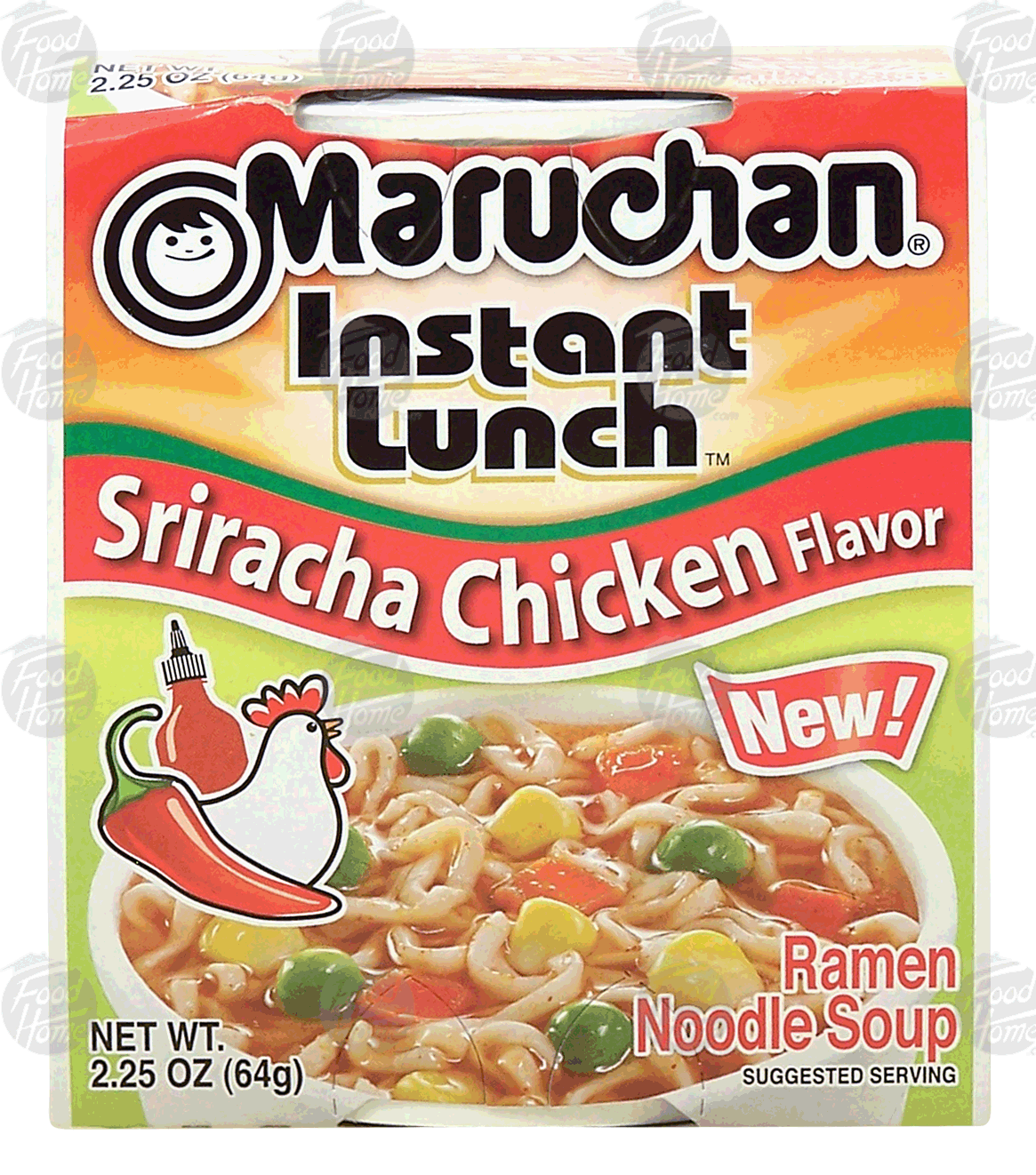 Maruchan  sriracha chicken flavor ramen noodle soup Full-Size Picture